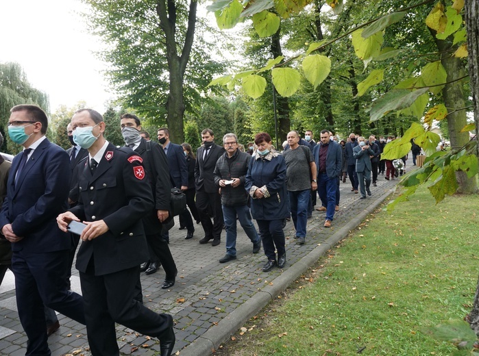 Pogrzeb śp. Damiana Zadebernego