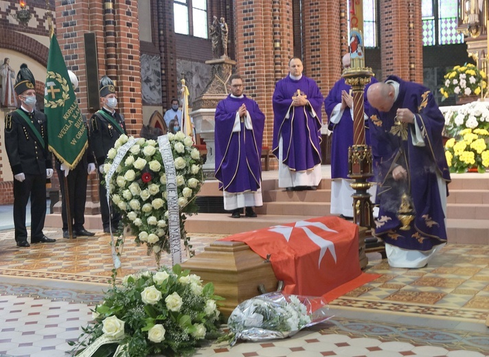 Pogrzeb śp. Damiana Zadebernego