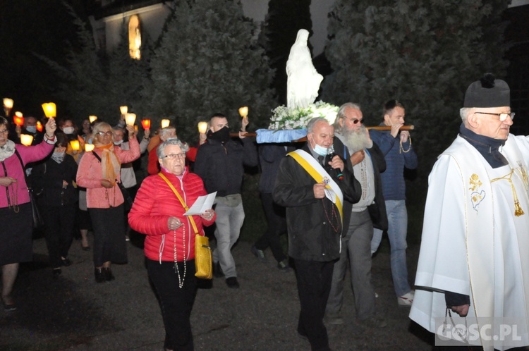 Procesja różańcowa w Głogowie