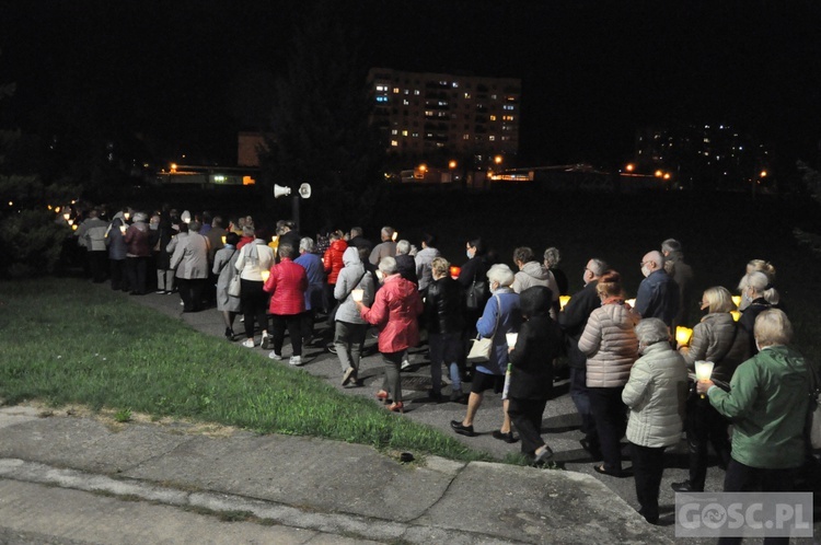 Procesja różańcowa w Głogowie