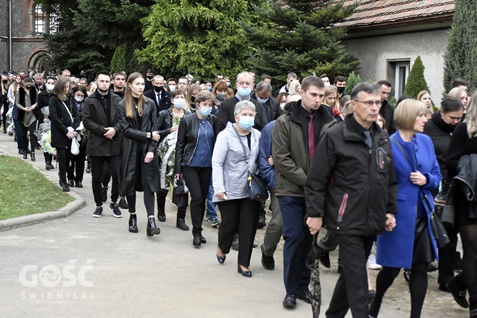 Pogrzeb Macieja Aleksiuka, zaginionego 20-latka