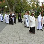 Śluby wieczyste braci franciszkanów na wrocławskich Karłowicach