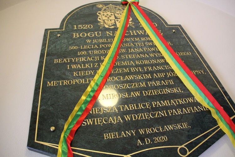 500 lat kościoła w Bielanach Wrocławskich