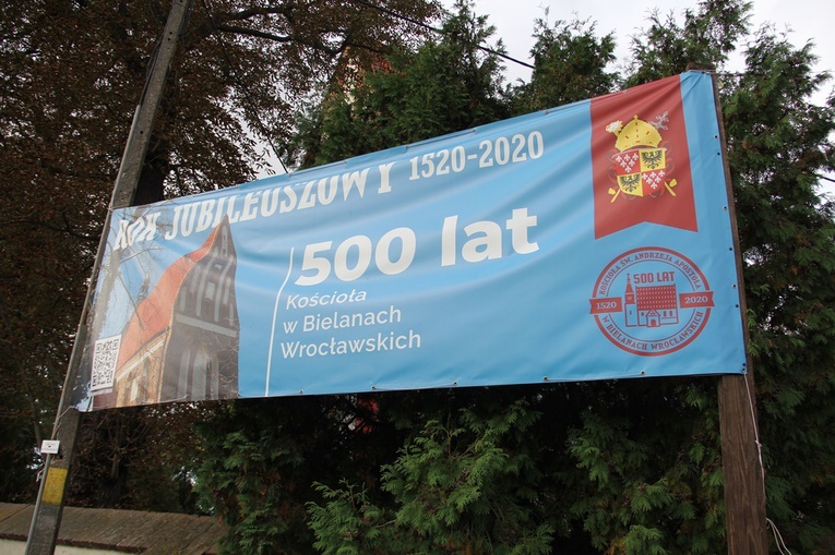 500 lat kościoła w Bielanach Wrocławskich