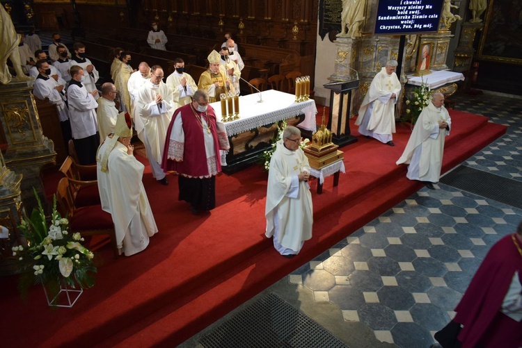 Sandomierz. Uroczystości kadłubkowe