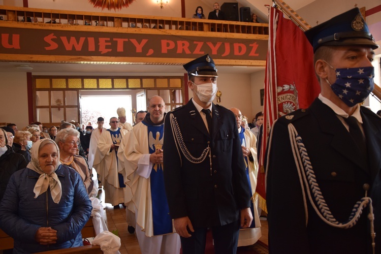 Wprowadzenie relikwii św. Jana Pawła II - Boczki Chełmońskie