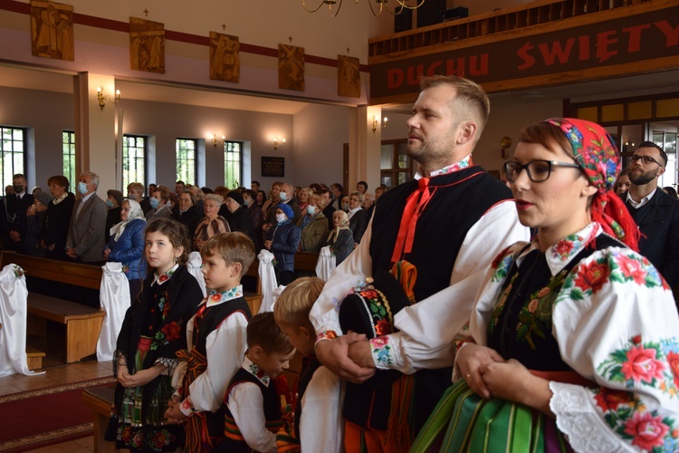 Wprowadzenie relikwii św. Jana Pawła II - Boczki Chełmońskie