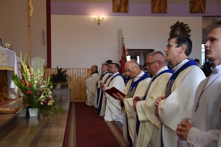 Wprowadzenie relikwii św. Jana Pawła II - Boczki Chełmońskie