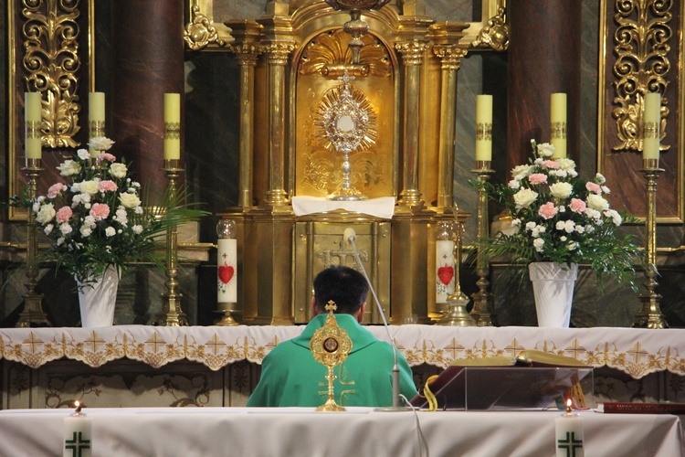 Wprowadzenie relikwii św. Maksymiliana Marii Kolbe w Górze św. Małgorzaty