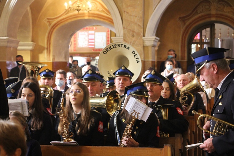 Wprowadzenie relikwii św. Maksymiliana Marii Kolbe w Górze św. Małgorzaty