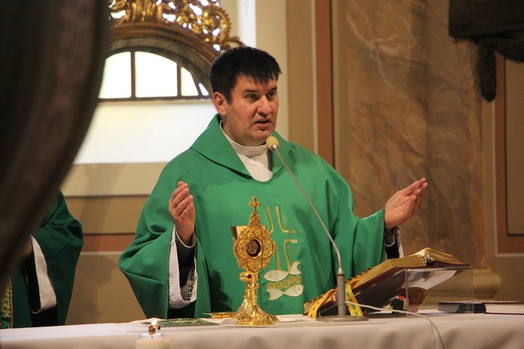 Wprowadzenie relikwii św. Maksymiliana Marii Kolbe w Górze św. Małgorzaty