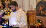 O. Dariusz Laskowski OSPPE podczas głoszenia katechez w ubiegłym roku.