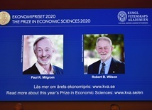 Laureaci Nagrody Nobla za rok 2020 w dziedzinie ekonomii
