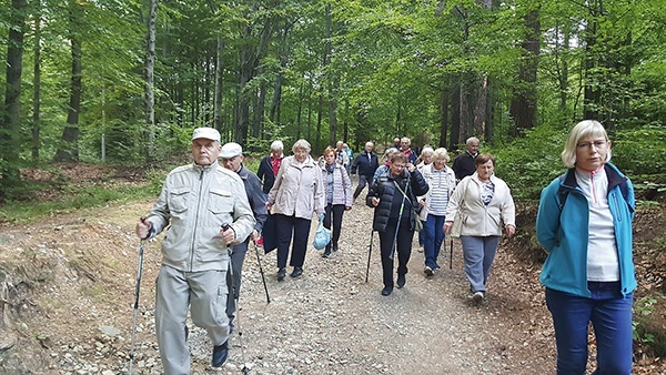 Grupa zabrzańska podczas pobytu w Głuchołazach, 2019 rok. 