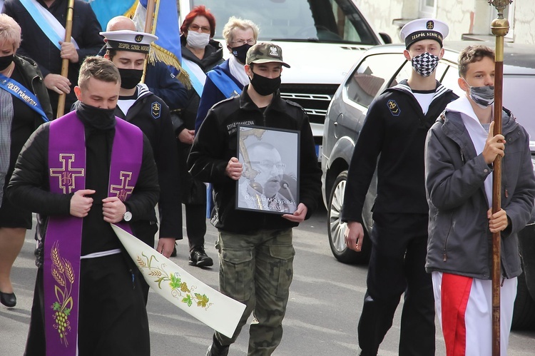 Pogrzeb franciszkanina o. Janusza Marii Szypulskiego