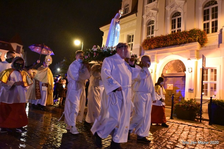 Nabożeństwo fatimskie w Żaganiu