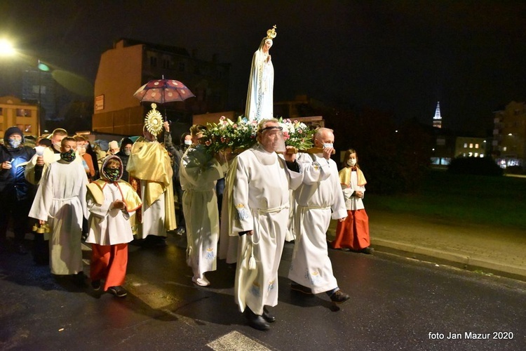 Nabożeństwo fatimskie w Żaganiu