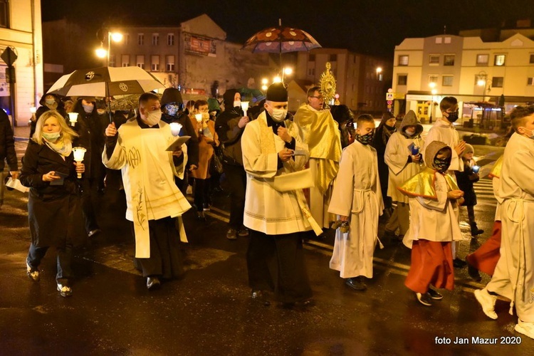 Nabożeństwo fatimskie w Żaganiu