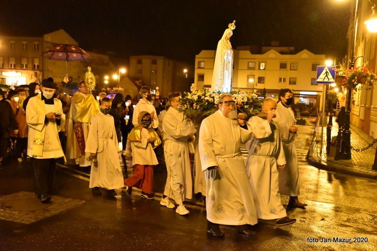 Nabożeństwo fatimskie w Żaganiu