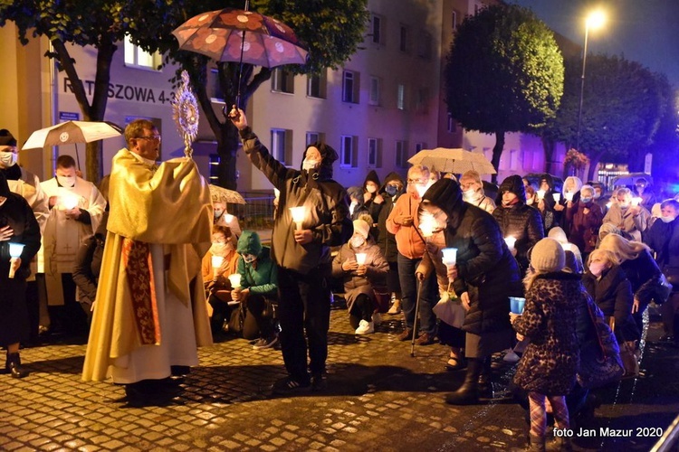 Nabożeństwo fatimskie w Żaganiu