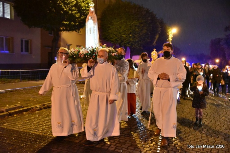 Nabożeństwo fatimskie w Żaganiu