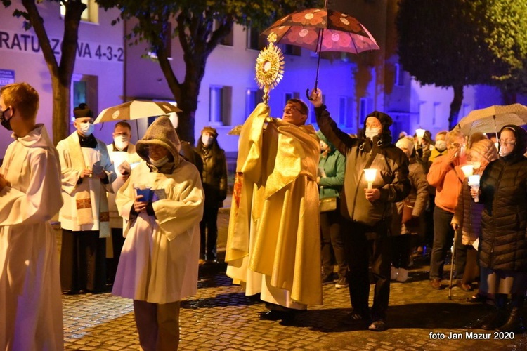 Nabożeństwo fatimskie w Żaganiu