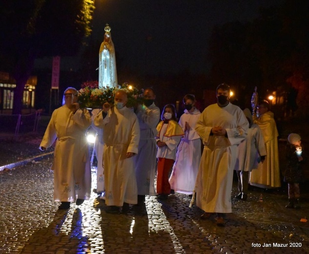 Nabożeństwo fatimskie w Żaganiu