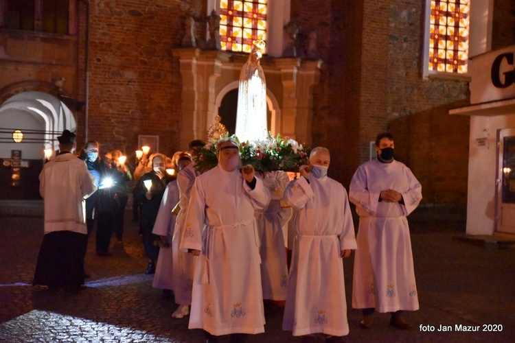 Nabożeństwo fatimskie w Żaganiu