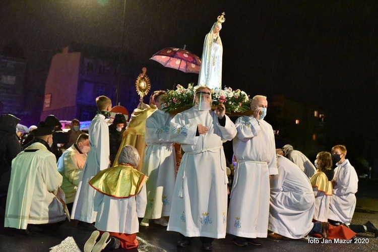 Nabożeństwo fatimskie w Żaganiu