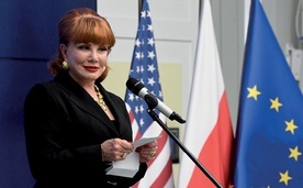 Rolą ambasadora jest dbanie o interesy USA w naszym kraju. Georgette Mosbacher robi to bardzo skutecznie.