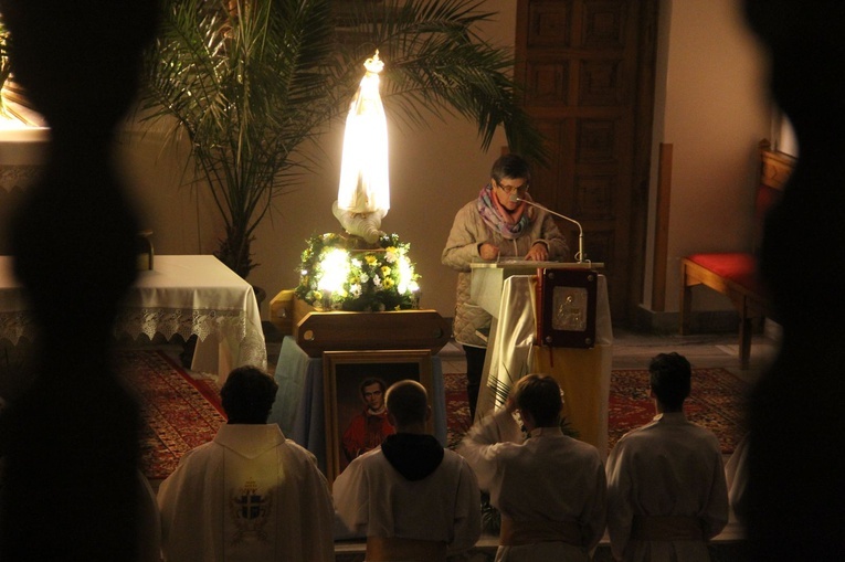 Październikowe nabożeństwo fatimskie w Łąkcie
