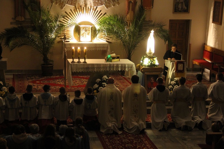 Październikowe nabożeństwo fatimskie w Łąkcie