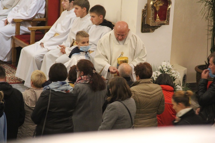 Październikowe nabożeństwo fatimskie w Łąkcie