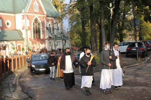 Pogrzeb dzieci nienarodzonych w Bielsku-Białej Kamienicy