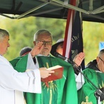 Poświęcenie pomnika por. Stanisława Kopika "Zemsty" na Zapolance w Złatnej