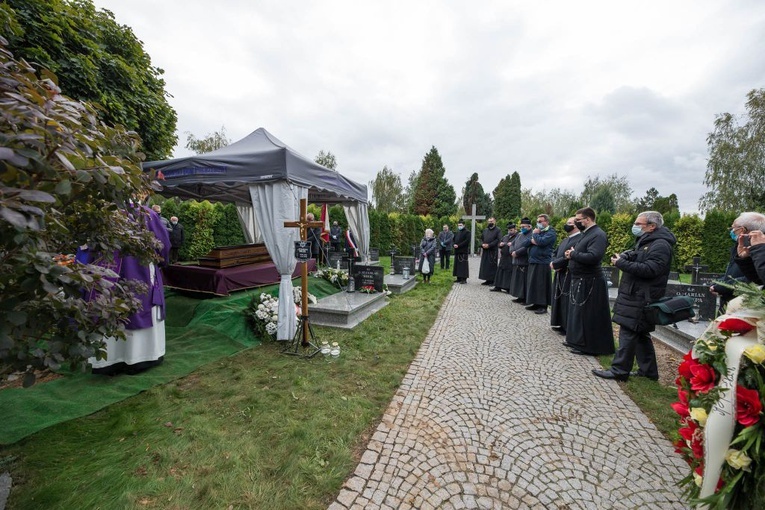 Pogrzeb redemptorysty o. Zygmunta Sołka w Głogowie