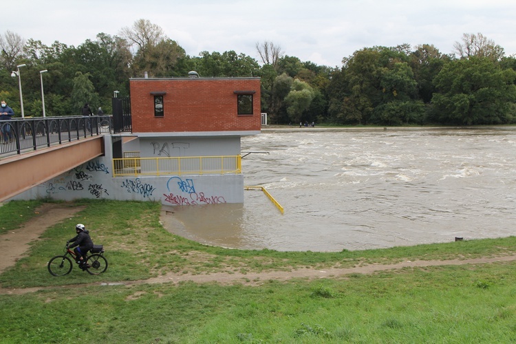 Wysoka Odra we Wrocławiu