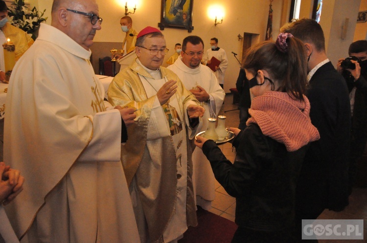 Podmokle. Poświęcenie kościoła.