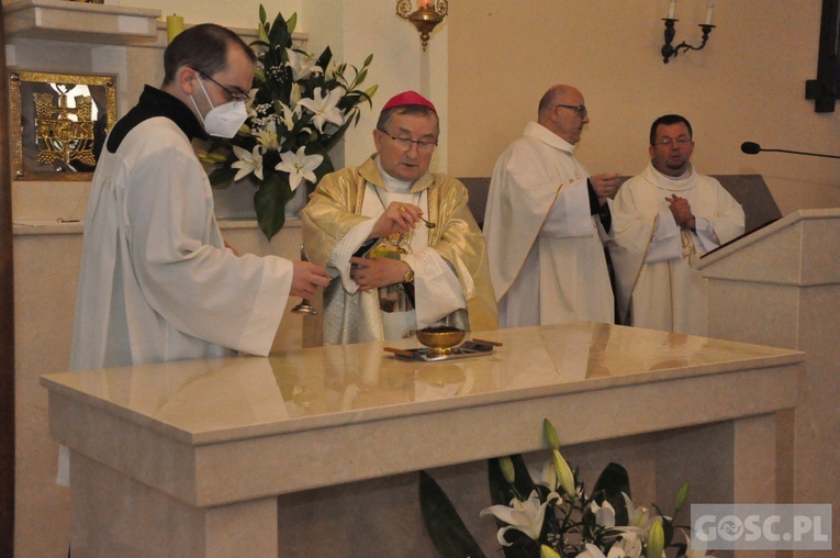 Podmokle. Poświęcenie kościoła.