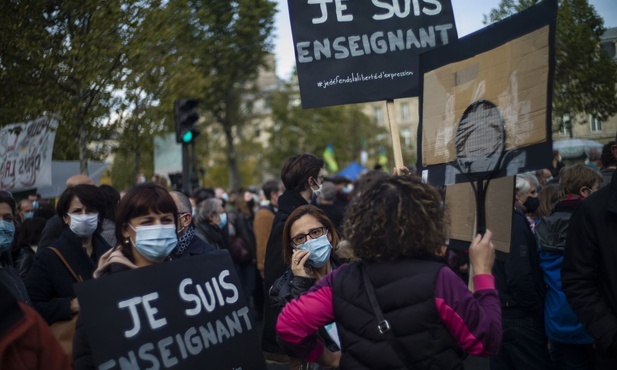 Demonstracja w Paryżu