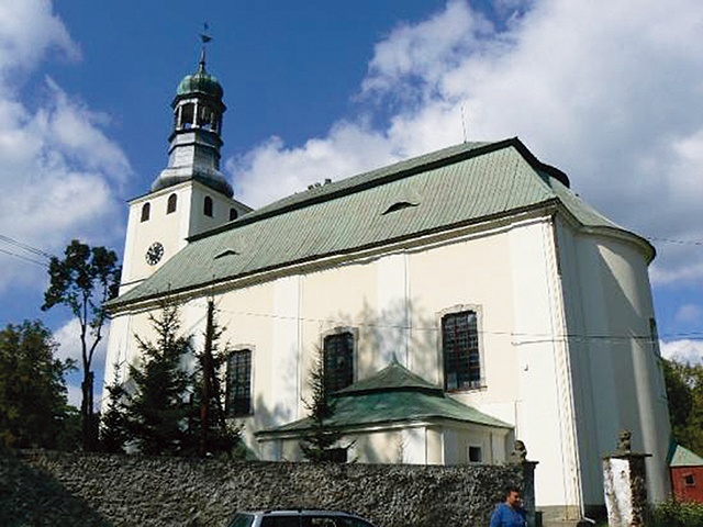 Świątynia wzmiankowana była już w 1363 roku.