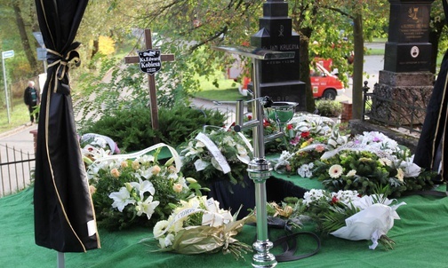 Miejsce pochówku śp. ks. Edwarda Kobiesy.