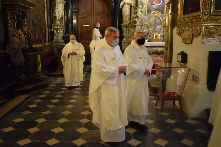 Modlitwa za zmarłych kanoników 