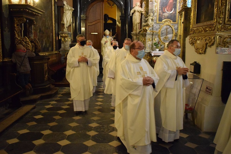 Modlitwa za zmarłych kanoników 