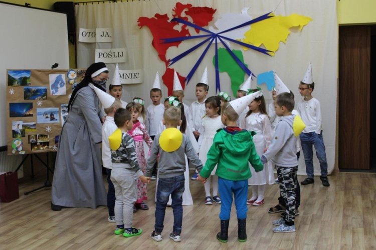 Tydzień Misyjny w przedszkolach, szkołach i parafiach