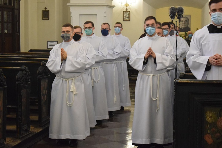 Seminaryjne obłóczyny 