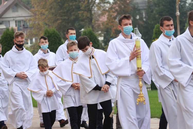 Poświęcenie organów w Straszęcinie