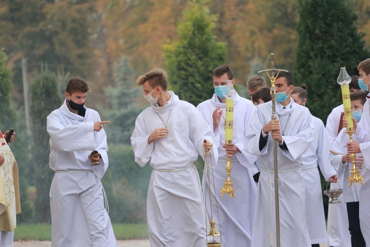 Poświęcenie organów w Straszęcinie