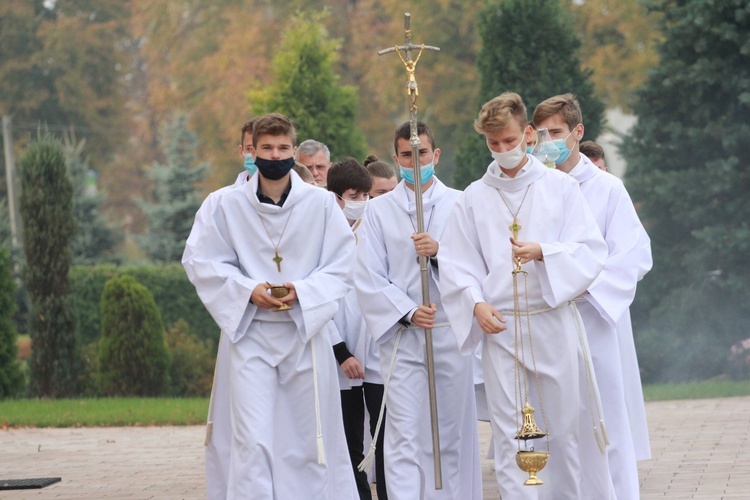 Poświęcenie organów w Straszęcinie