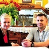 ▲	Izabela i Grzegorz Dechnikowie, lubelscy restauratorzy.